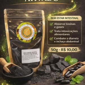 CARBÓN VEGETAL ACTIVADO
