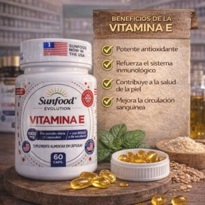 Vitamina E – Protección Antioxidante y Salud Integral