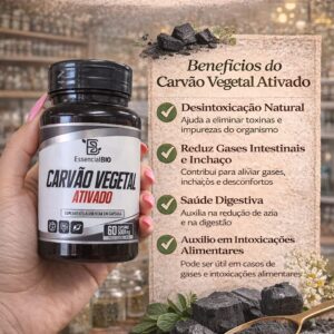 Carbón Vegetal Activado – Cápsulas