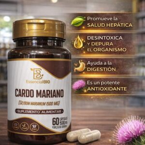 Cardo Mariano – Apoyo natural para la salud del hígado