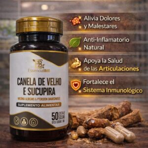 Canela de Velho y Sucupira – Apoyo Natural para las Articulaciones y el Bienestar
